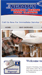 Mobile Screenshot of ingrams-plumbing.com